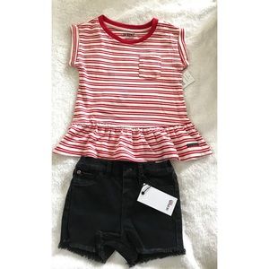 Little Girls Hudson Outfit 4T NWT